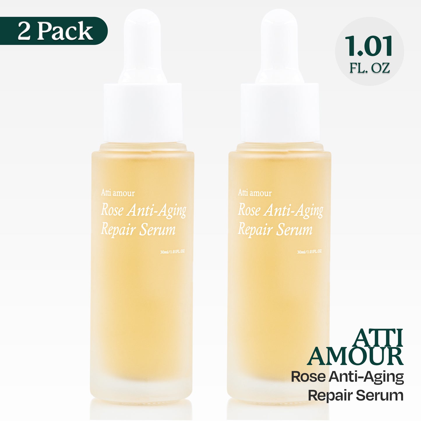 Waterless serum with niacinamide by Atti Amour for even skin tone.