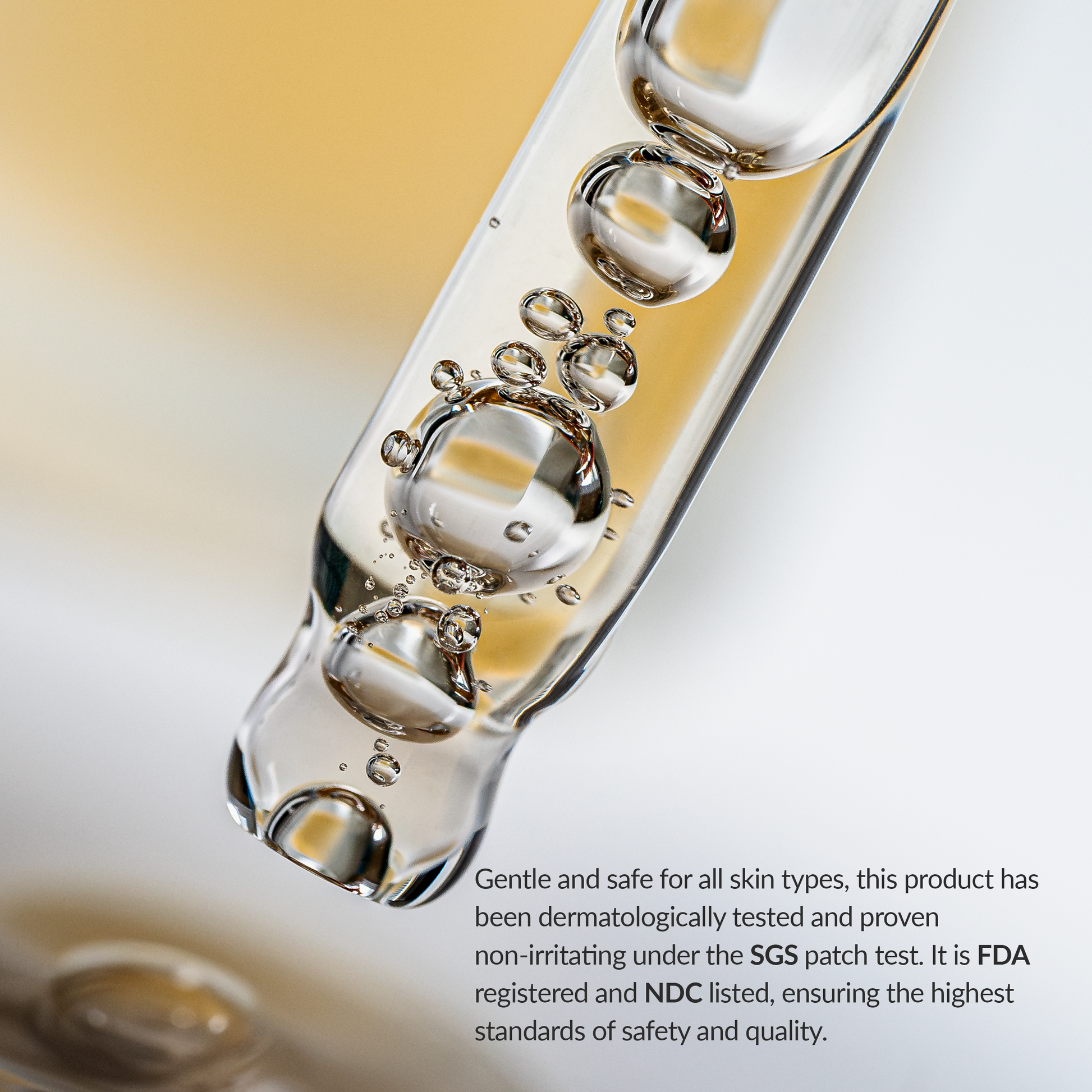 ATTI AMOUR Rose Anti-Aging Serum FDA, NDC, and SGS tested Korean essence — non-irritating, safe for all skin types