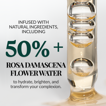 ATTI AMOUR Rose Anti-Aging repair Serum Pure Damask rosewater — natural hydration booster for sensitive skin