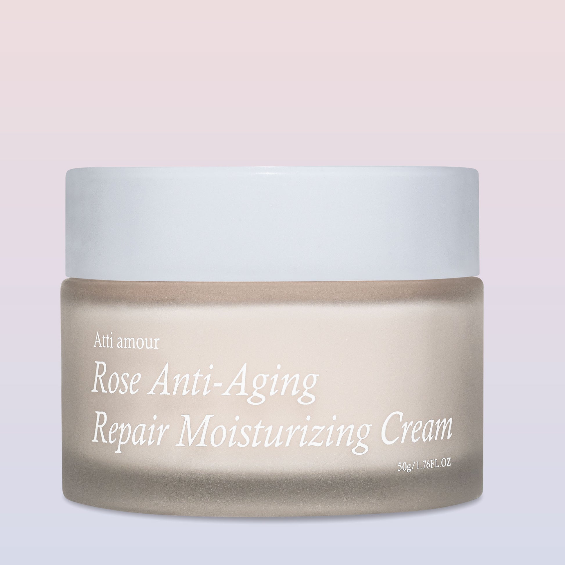 ATTI Amour Rose Anti-Aging Moisturizing Cream with rosewater and niacinamide for glowing skin