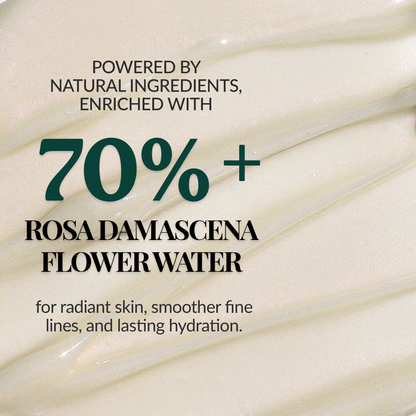 Atti amour Brightening Eye Cream with Rosa Damascena Flower Water and Niacinamide – Deep Hydration and Anti-Aging Skincare