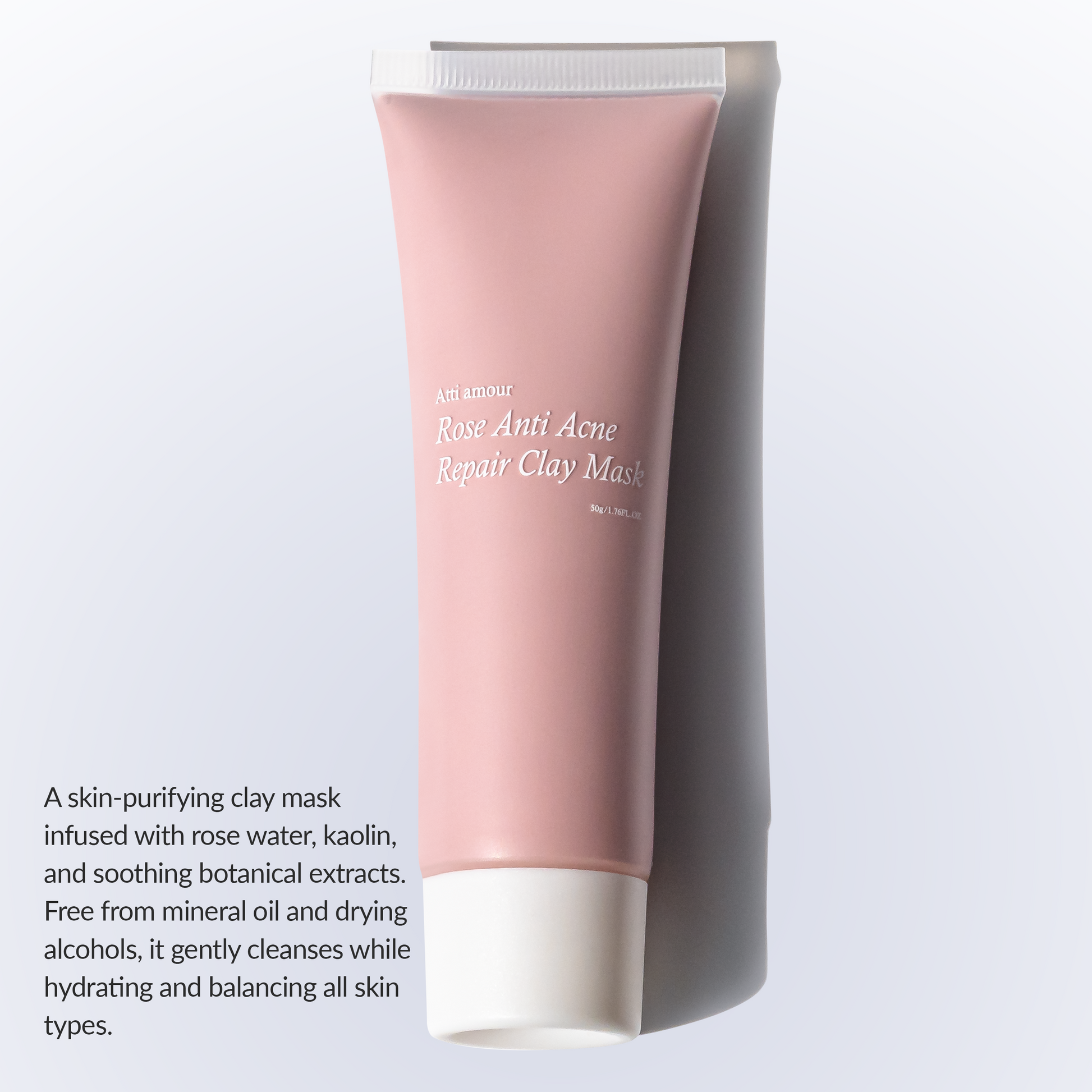 Atti amour Gentle detoxifying face mask suitable for all skin types