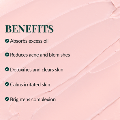 Atti amour Kaolin and rose water clay mask for refreshed and clarified complexion