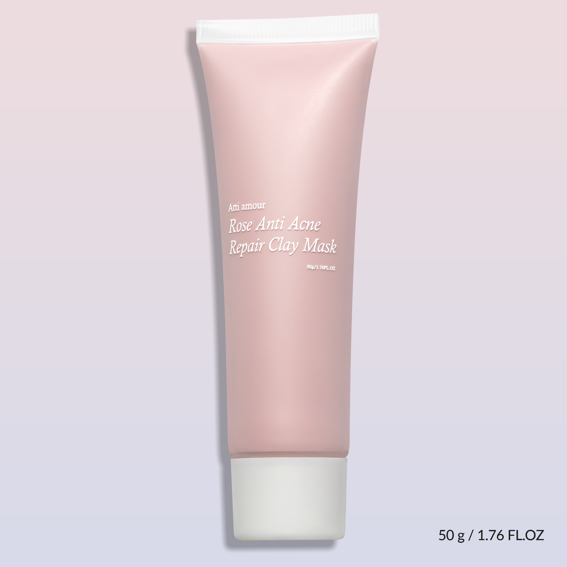 Atti amour Rose-infused kaolin clay mask for deep pore cleansing and hydration