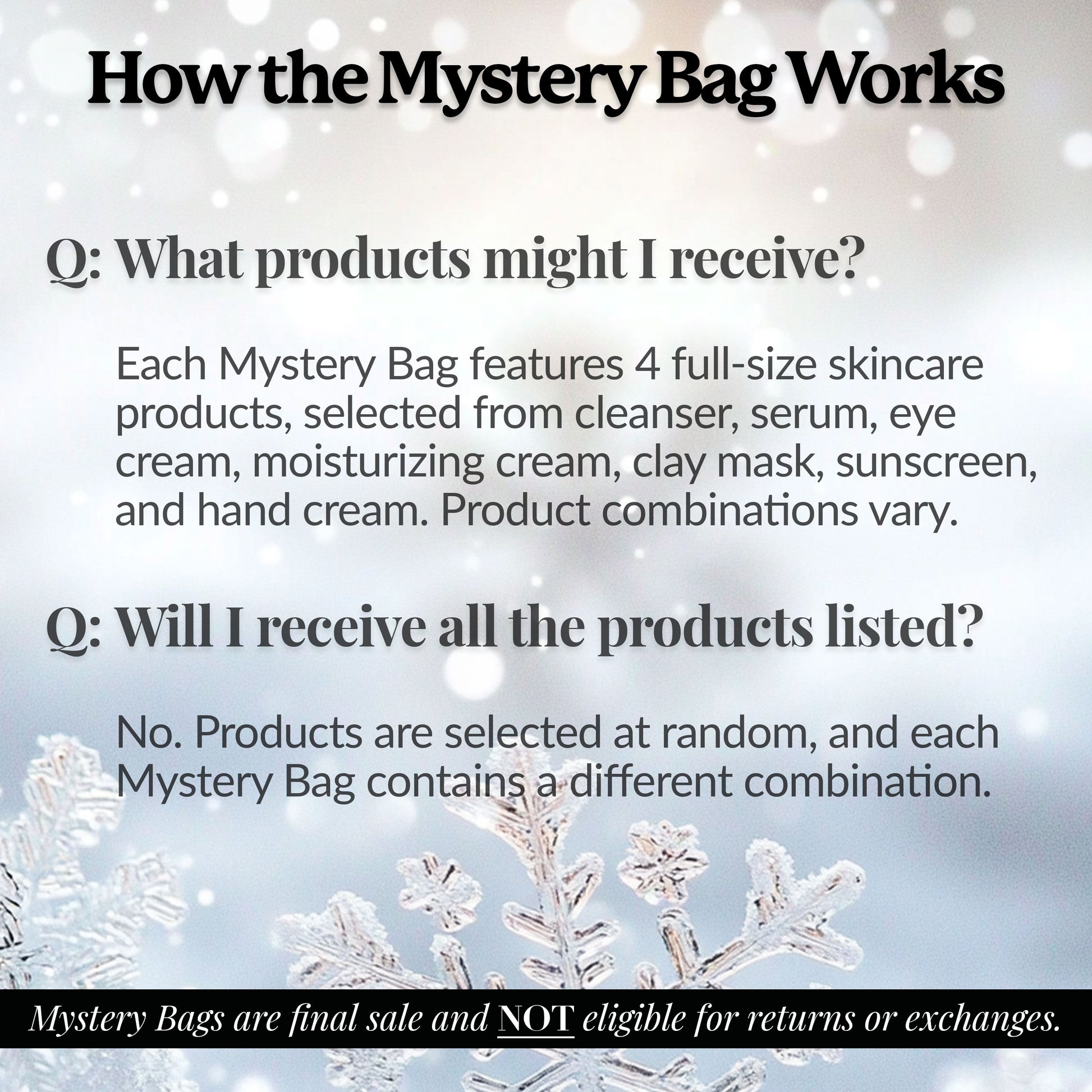 Atti amour Skincare mystery bag worth more than the price with surprise beauty products