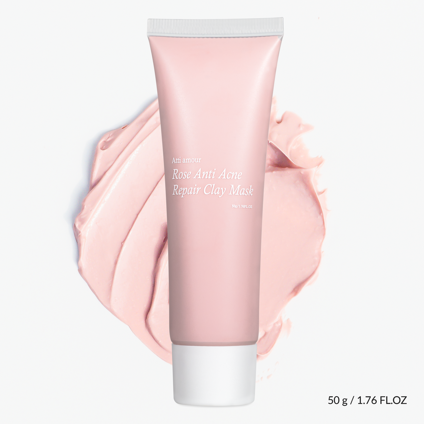 Atti amour kbeauty Kaolin and rose water clay mask for refreshed and clarified complexion