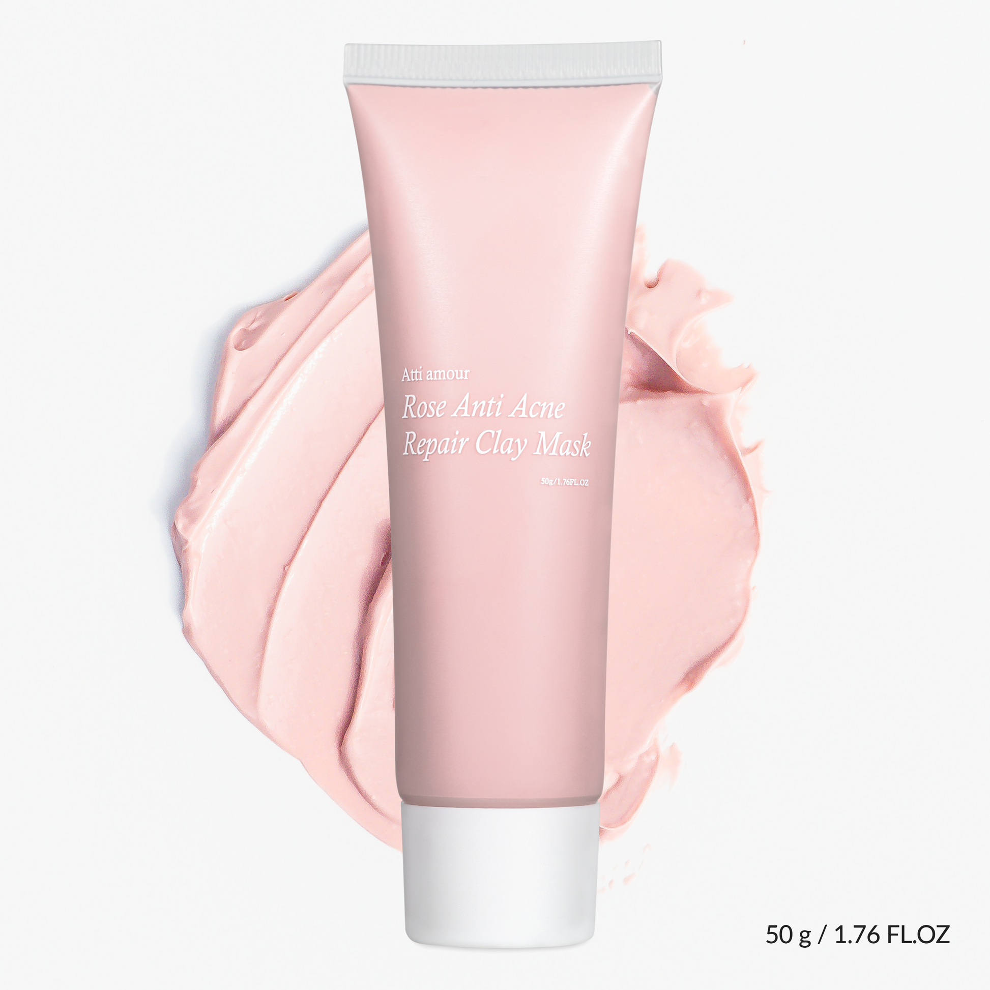 Atti amour kbeauty Kaolin and rose water clay mask for refreshed and clarified complexion