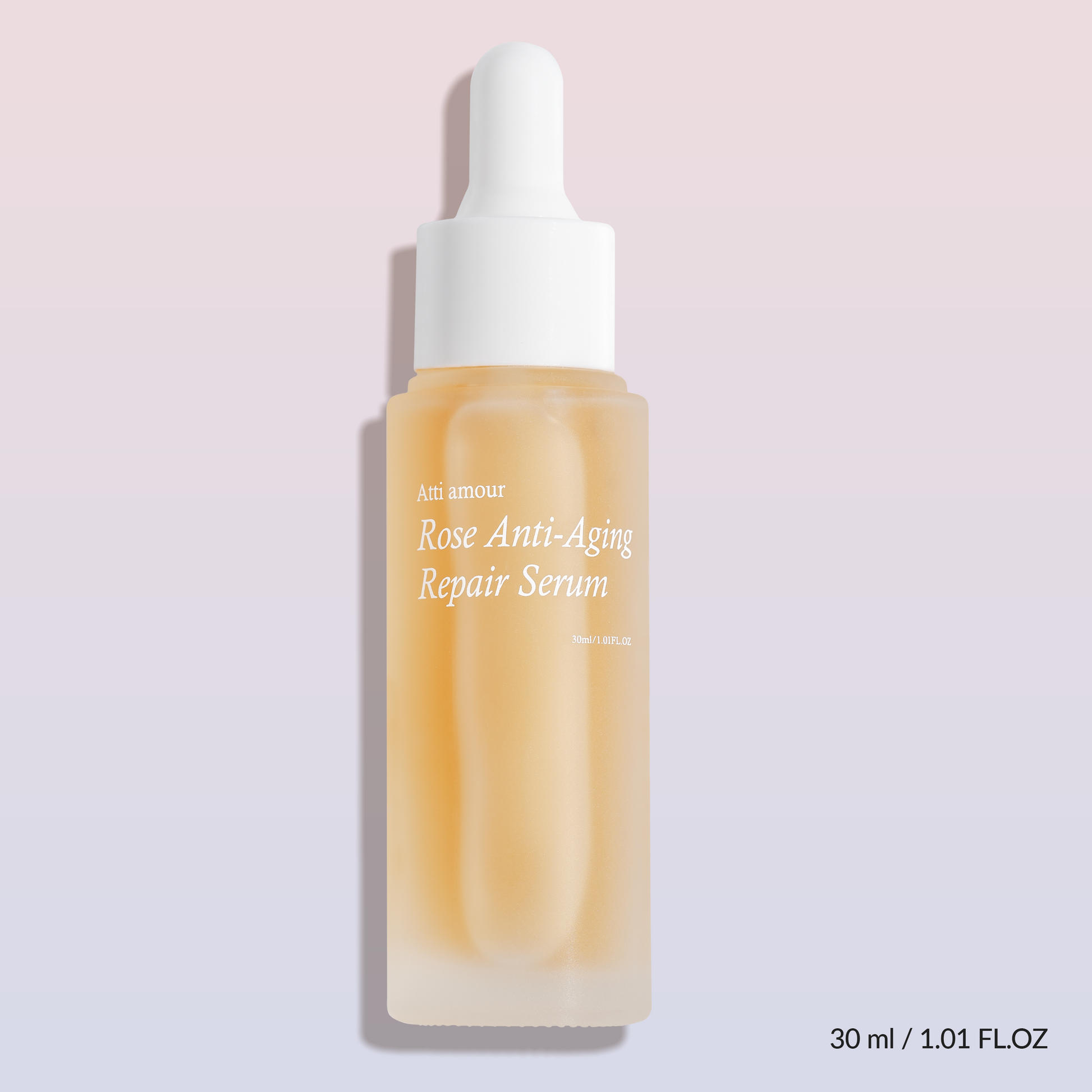 Atti amour waterless, Lightweight, hydrating facial serum with rosewater, peptides, and natural plant extracts