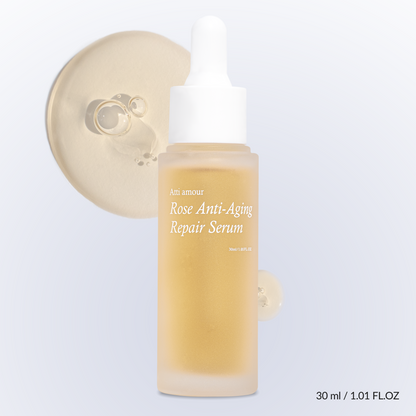 Brightening repair serum drop — peptide-rich anti-aging serum for fine lines and elasticity