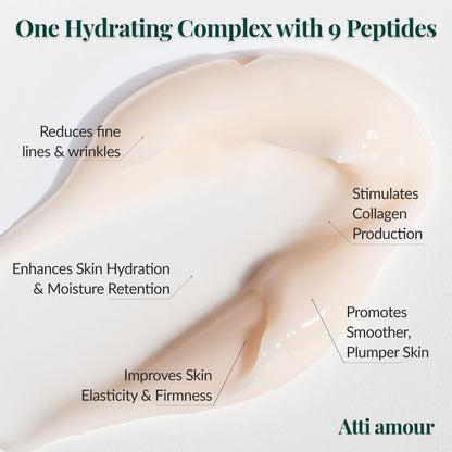Collagen and peptide-rich anti-aging cream for mature, sensitive skin – ATTI Amour Rose
