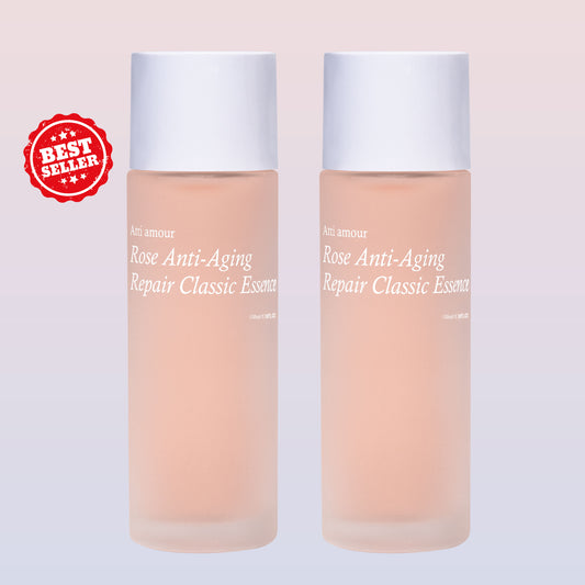 Damask rose extract essence to soothe, hydrate, and soften skin