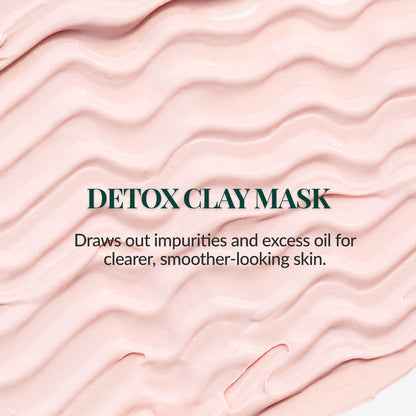 Detoxifying clay mask for clogged pores and dull skin