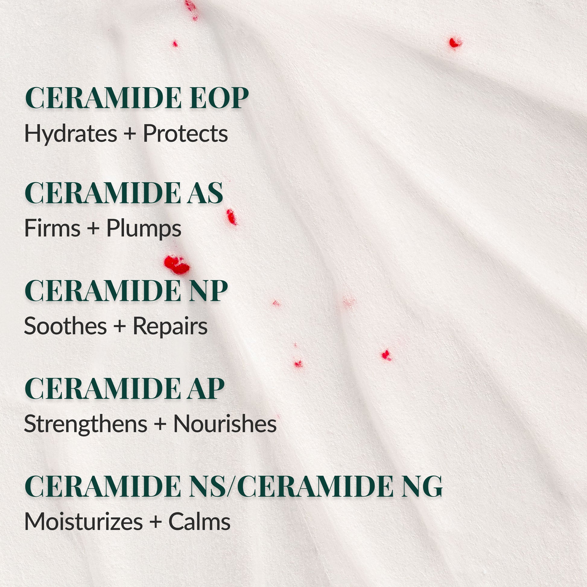 Facial cleanser with rose water and botanical extracts, soothing and calming skin cleanser