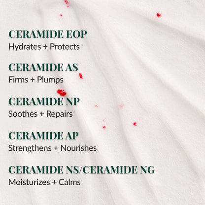 Facial cleanser with rose water and botanical extracts, soothing and calming skin cleanser
