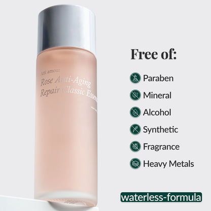 Fragrance-free Korean essence made with gentle botanical ingredients