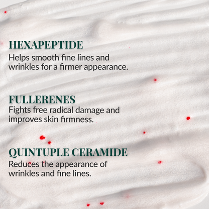 Fullerene antioxidant facial cleanser for sensitive skin