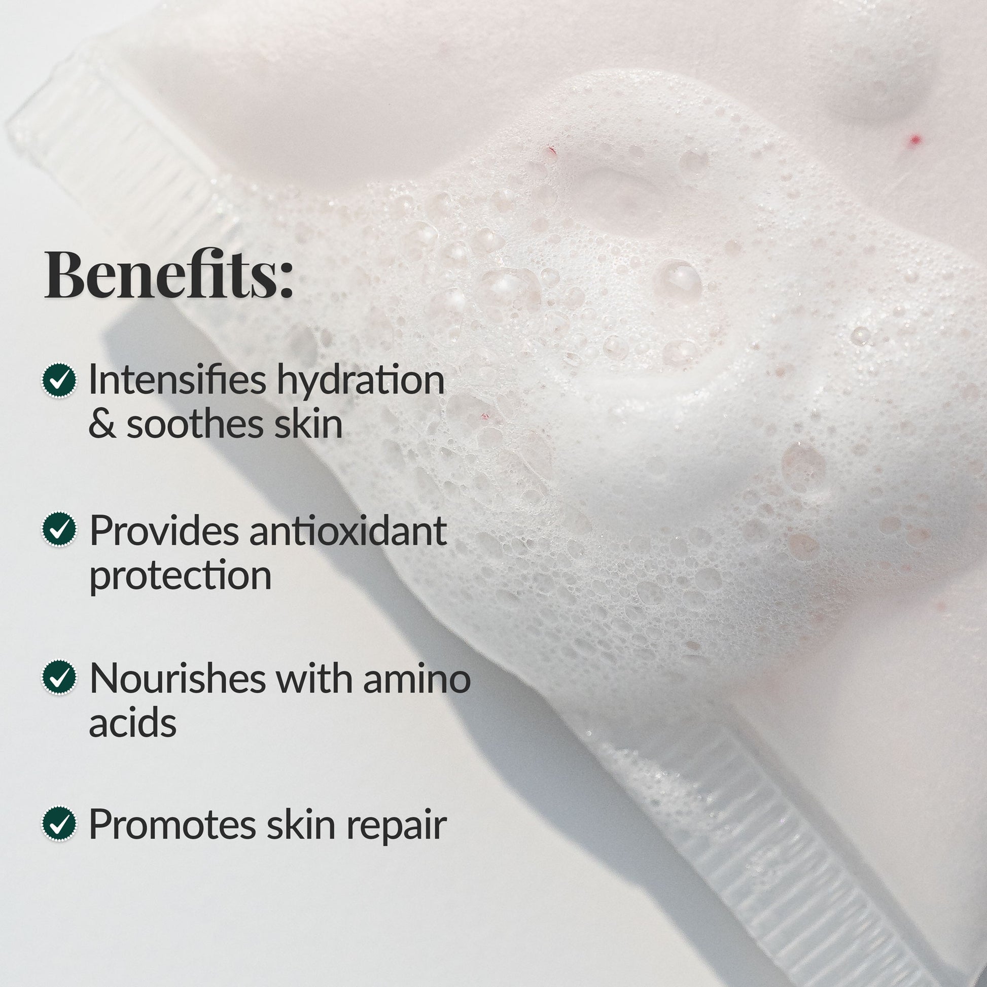 Gentle face cleanser that cleanses without stripping, hydrating and soothing for sensitive skin