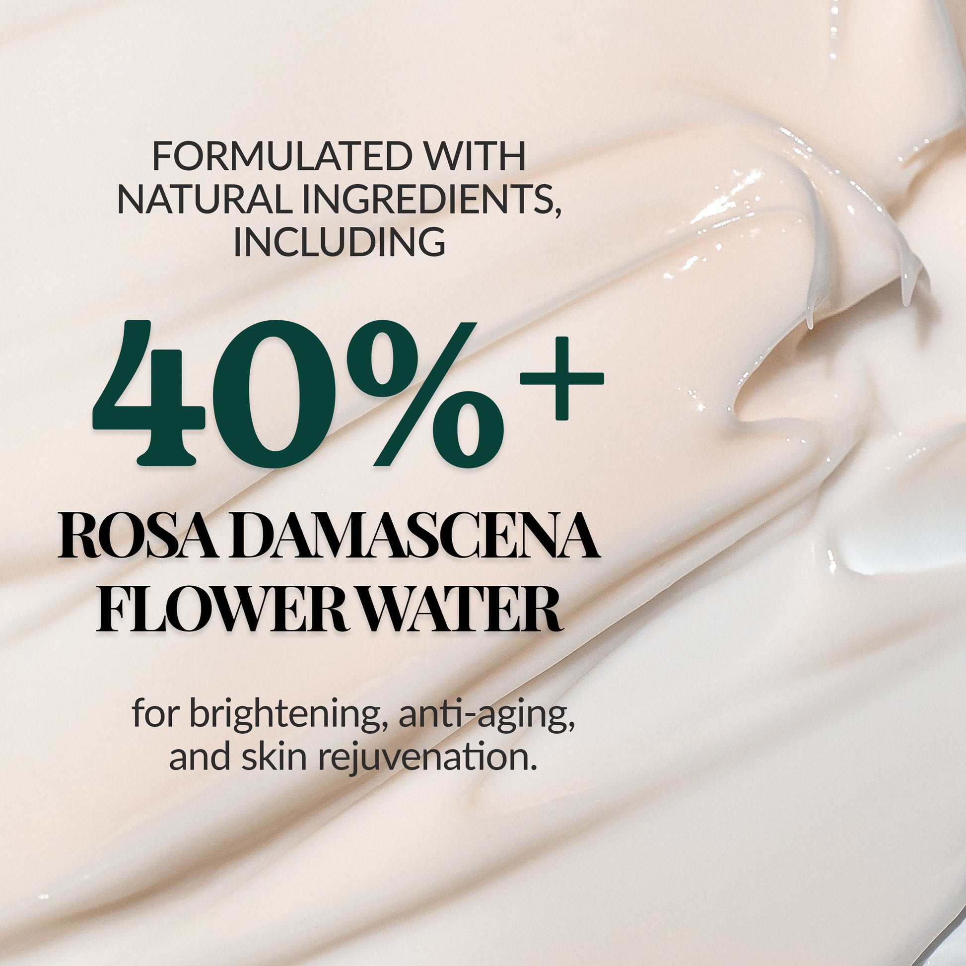 Hydrating face cream with hyaluronic acid, ceramides, and peptides for smooth, youthful skin