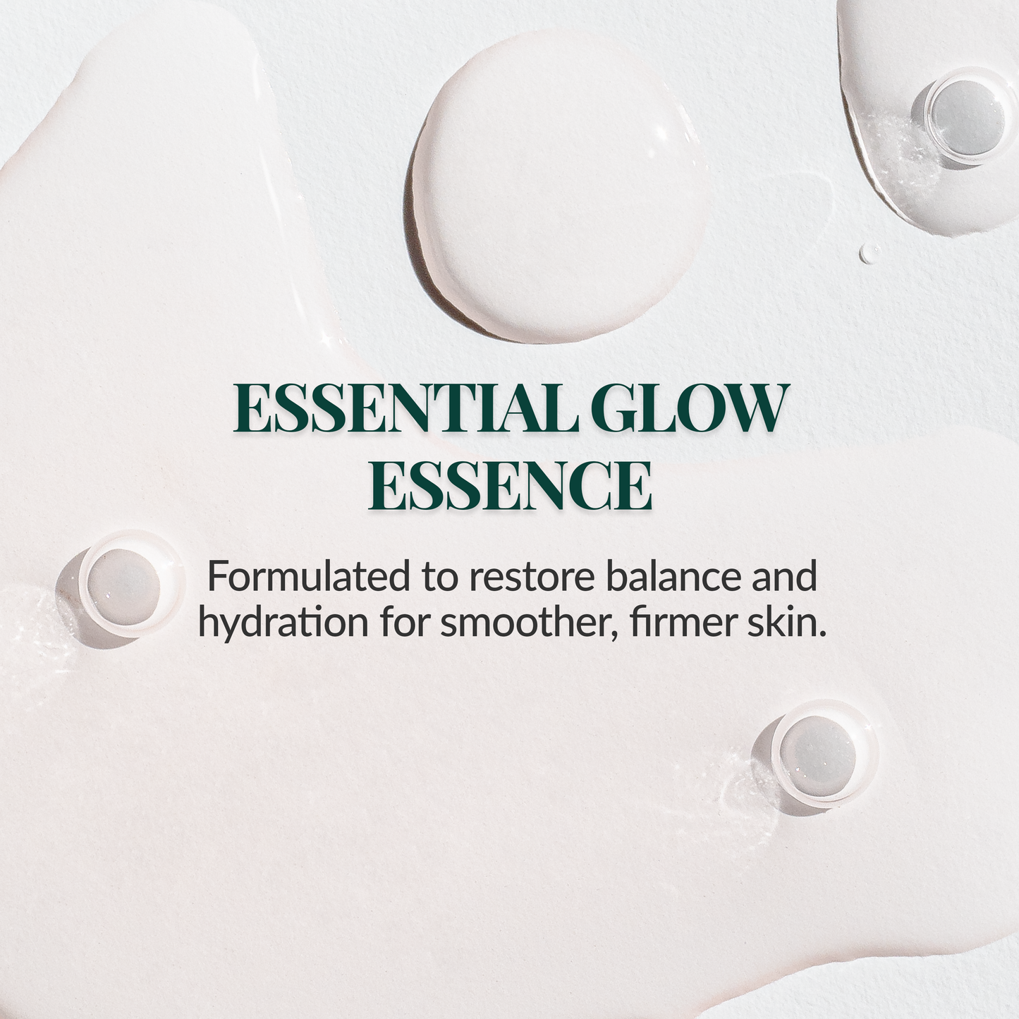 Lightweight rose essence texture for hydrated glowing skin