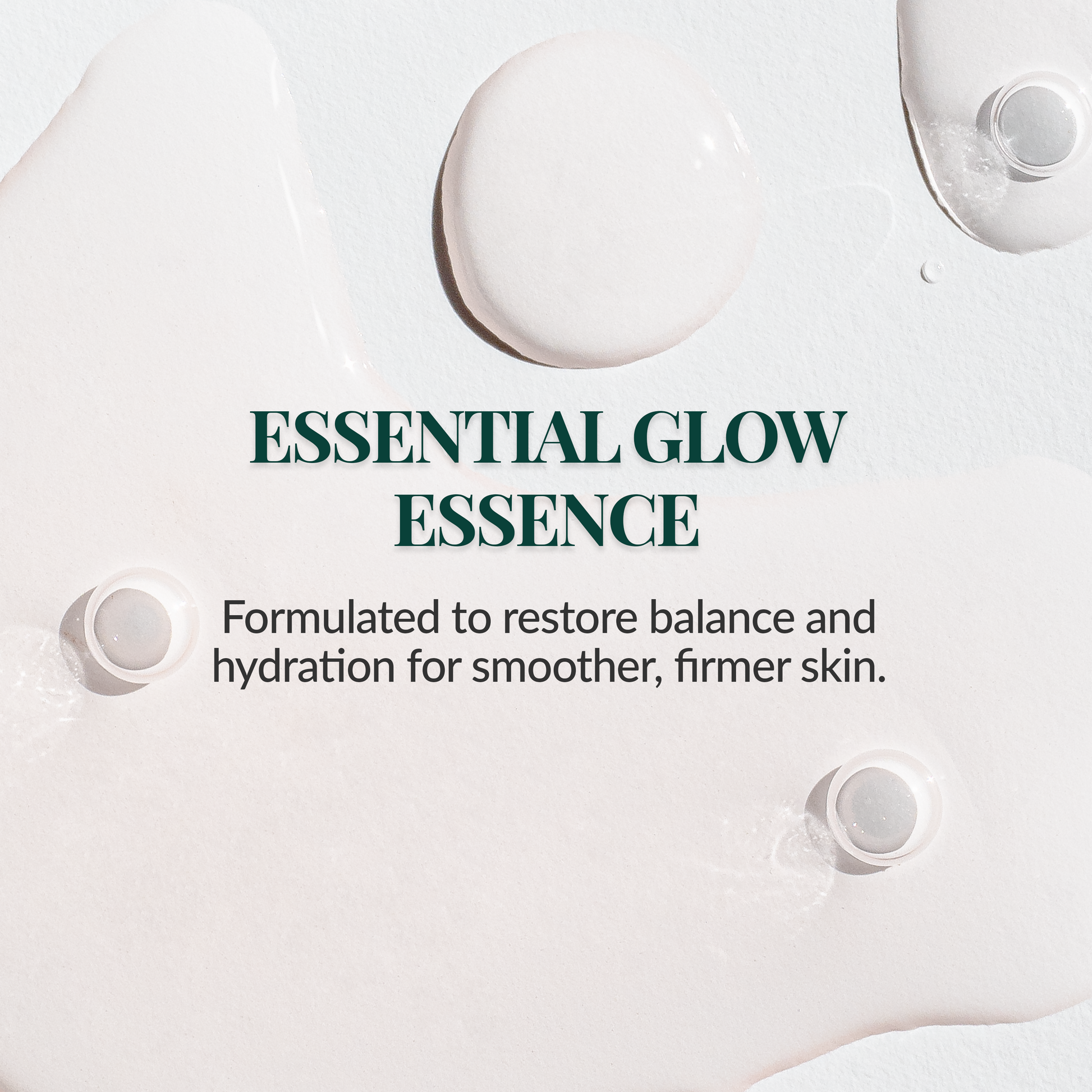 Lightweight rose essence texture for hydrated glowing skin