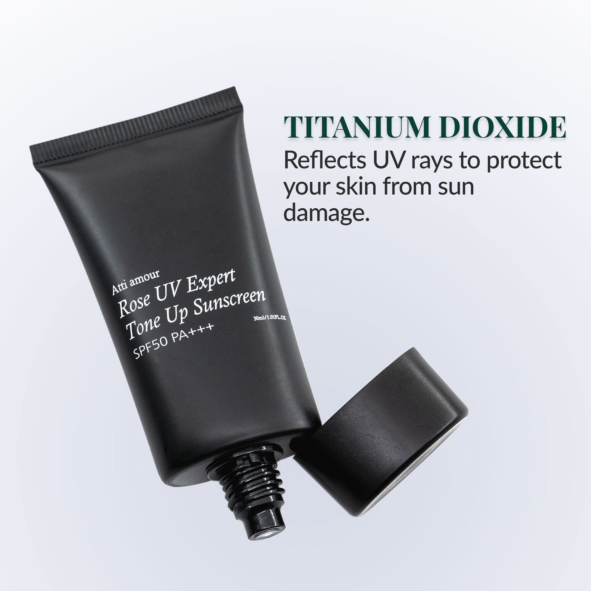 Lightweight sunscreen worn comfortably under makeup