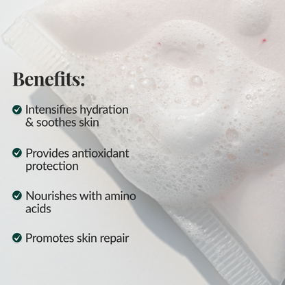 Moisturizing Korean cleanser for sensitive and barrier-damaged skin