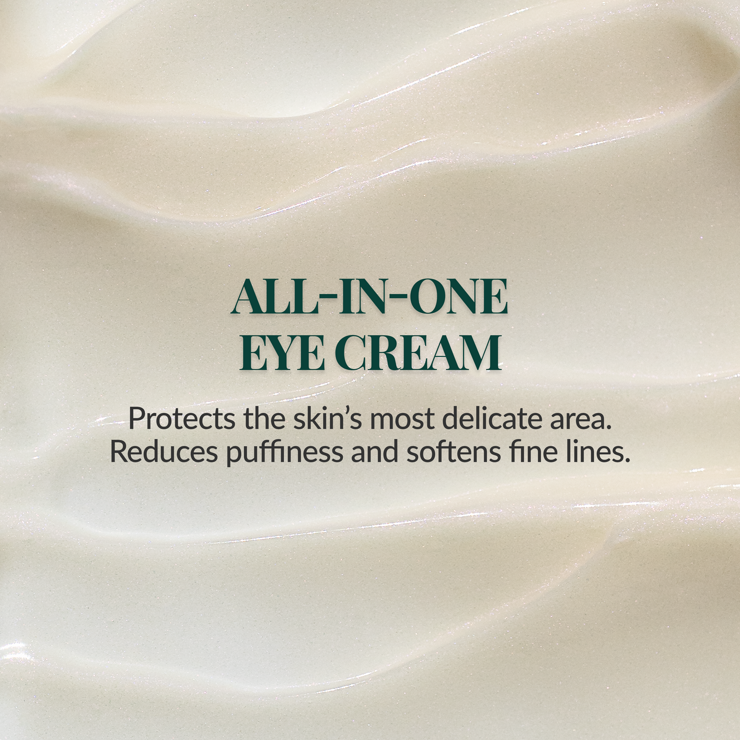 Natural eye cream for sensitive skin Niacinamide eye cream with vitamin E for brighter, firmer under-eyes