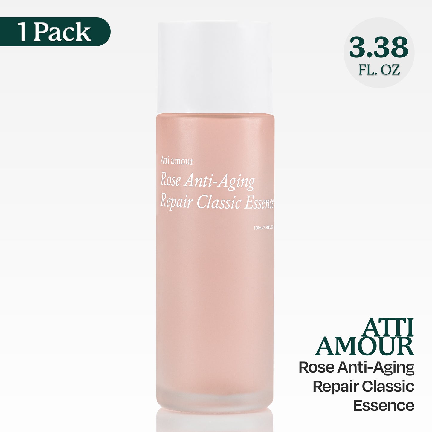 Atti amour Rose Anti-Aging Classic Essence for dry skin relief.